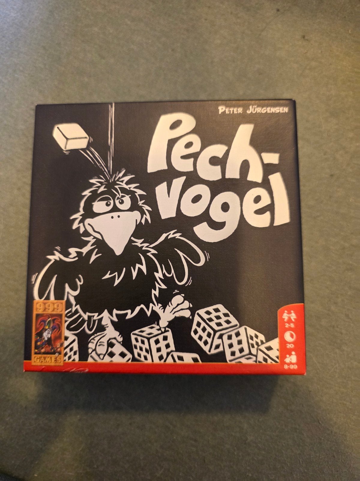 Pechvogel dobbelspel - Zo goed als nieuw, Vijf spelers of meer, Ophalen of Verzenden, Zo goed als nieuw, 999 Games