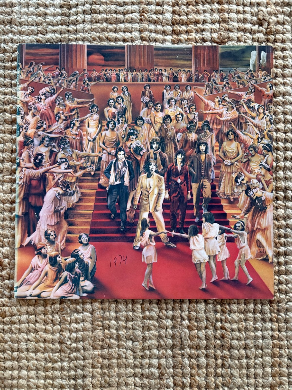 The Rolling Stones - It's Only Rock 'n Roll LP (1974), LP, Gebruikt, Originele persing, Ophalen of Verzenden