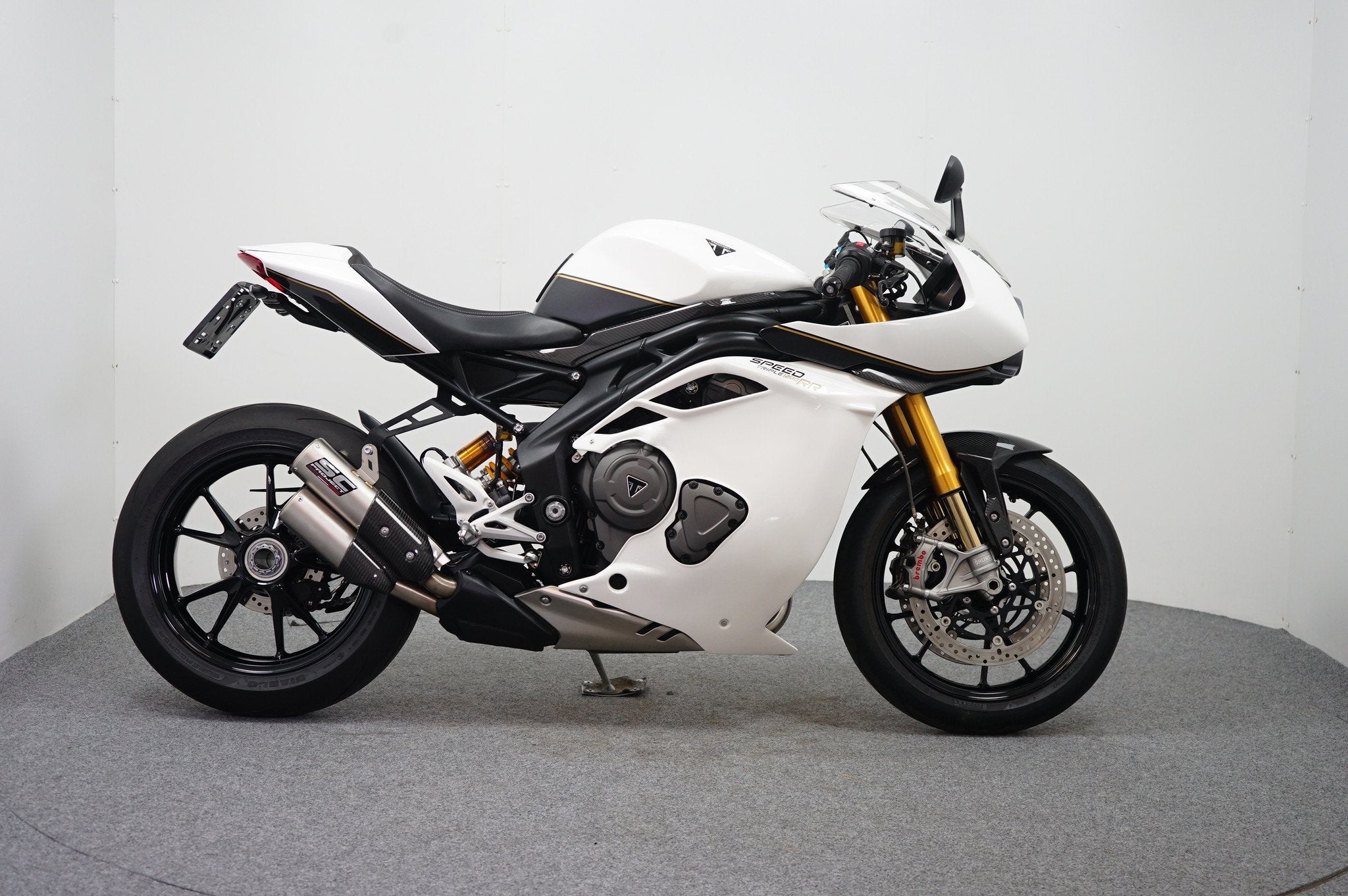 Triumph SPEED TRIPLE RR 1200 FULL FAIRING (bj 2023), 1160 cc, Bedrijf, Super Sport, Meer dan 35 kW