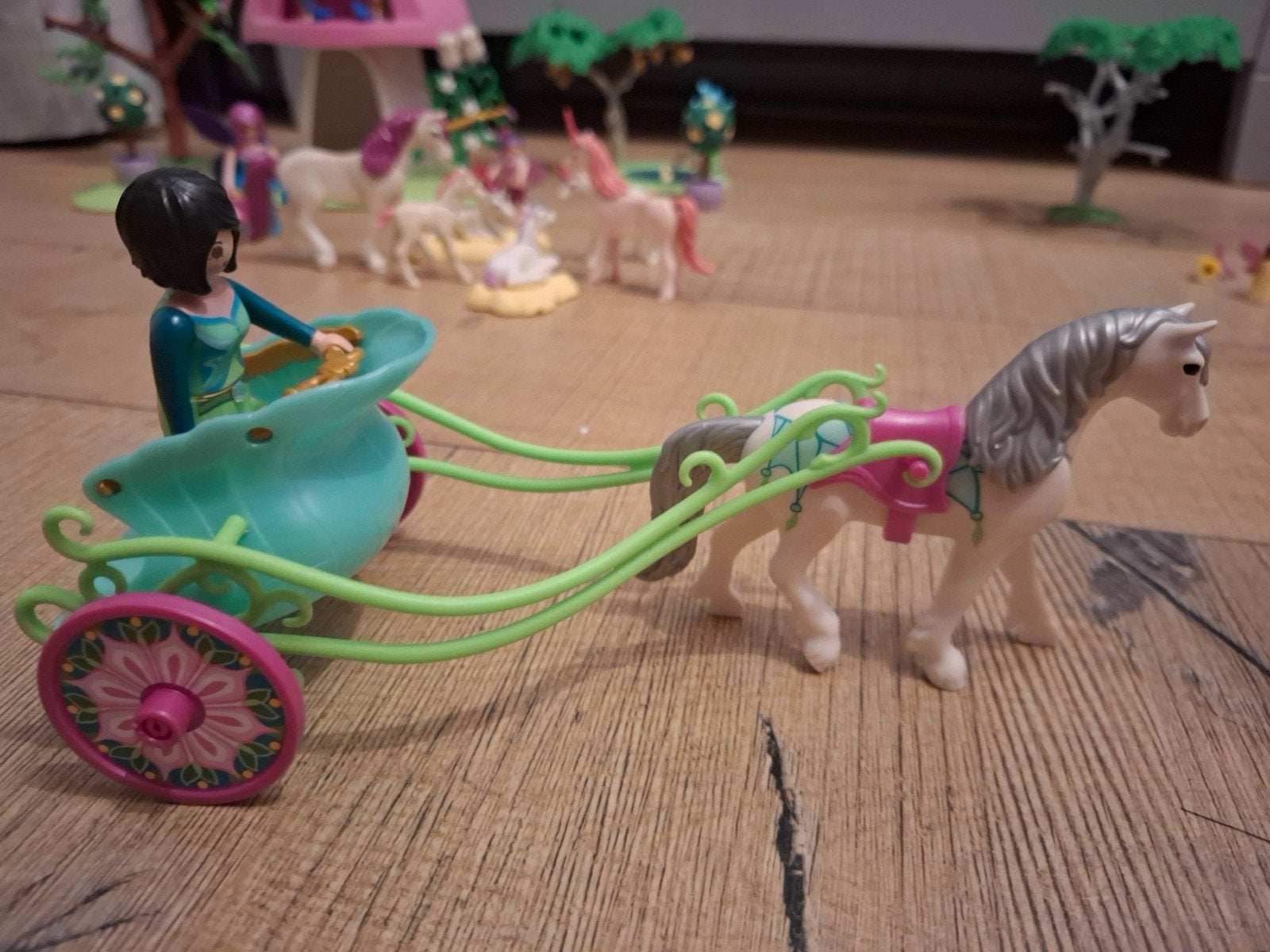 Playmobil Fairies Koets met Eenhoorn - Haakje defect, Ophalen of Verzenden