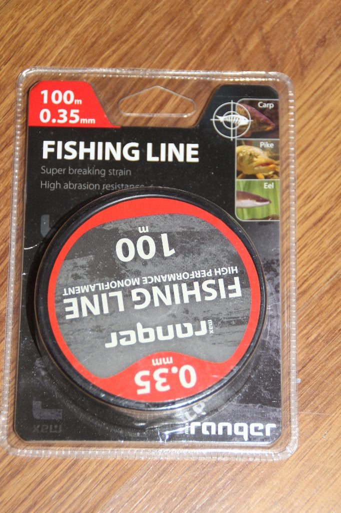 fishing line 100 meter 0,35mm, Ophalen of Verzenden, Nieuw, Vislijn