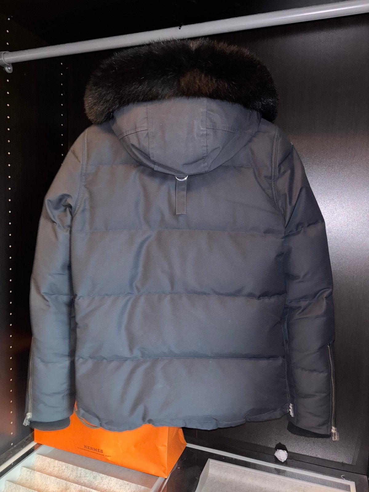 Moose knuckles jas maat xs., Kleding | Heren, Ophalen of Verzenden, Zo goed als nieuw, Maat 46 (S) of kleiner, Zwart