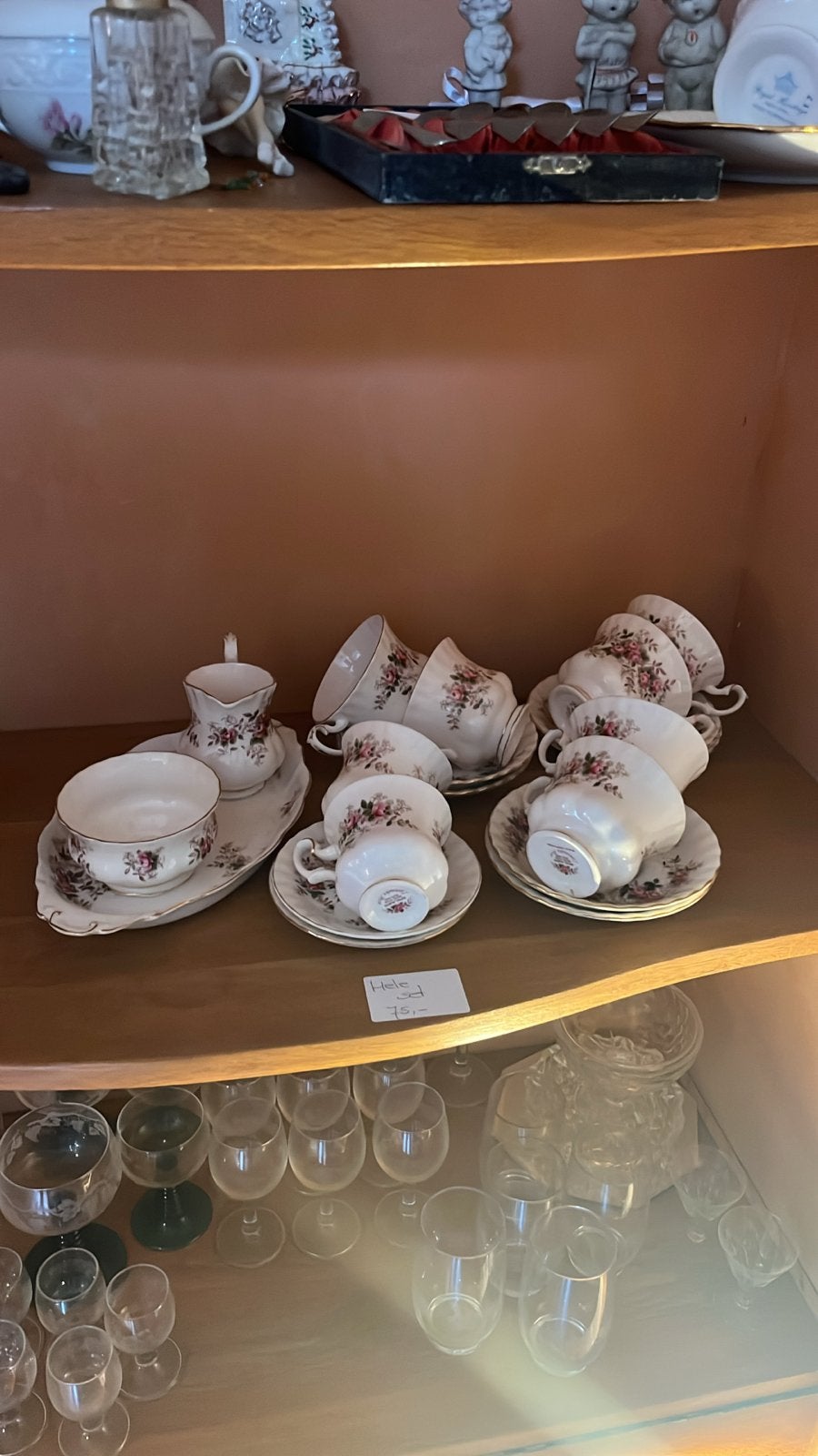 Prachtig Royal Albert Lavender Rose theeservies, Ophalen