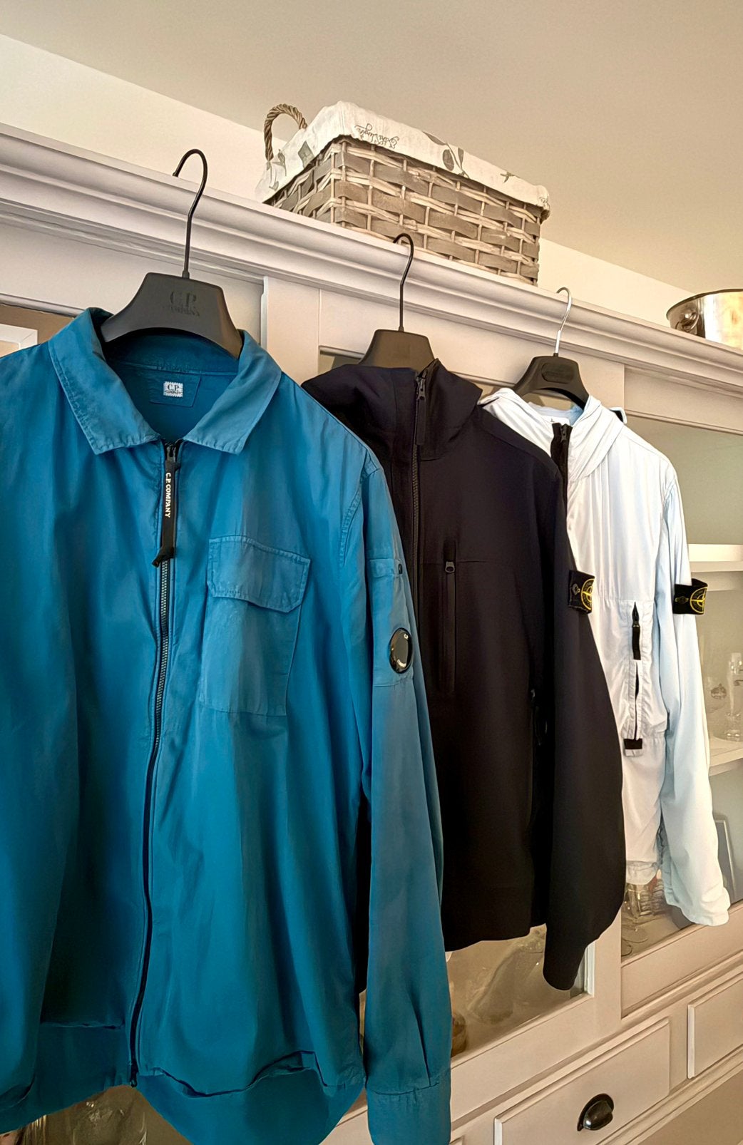 SET OF 3: C.P. Company overshirt & Stone Island Jackets, Ophalen of Verzenden, Zo goed als nieuw, Overige maten, Overige kleuren