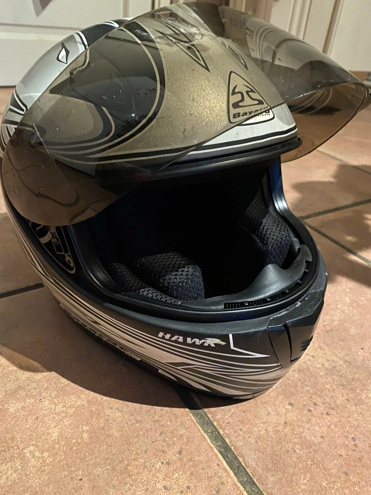 Bayard Hawk 2 motorhelm dames - Maat S, Overige merken, Ophalen of Verzenden, Integraalhelm, S