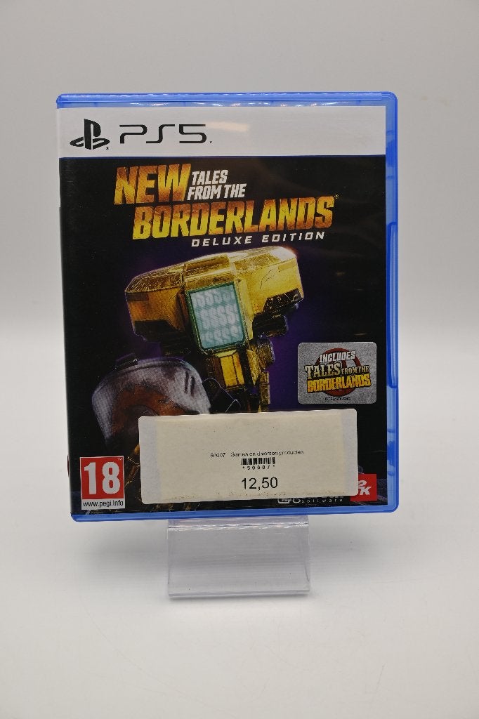 New Tales from the Borderlands Deluxe Edition PS5, Vanaf 18 jaar, 1 speler, Ophalen of Verzenden, Zo goed als nieuw