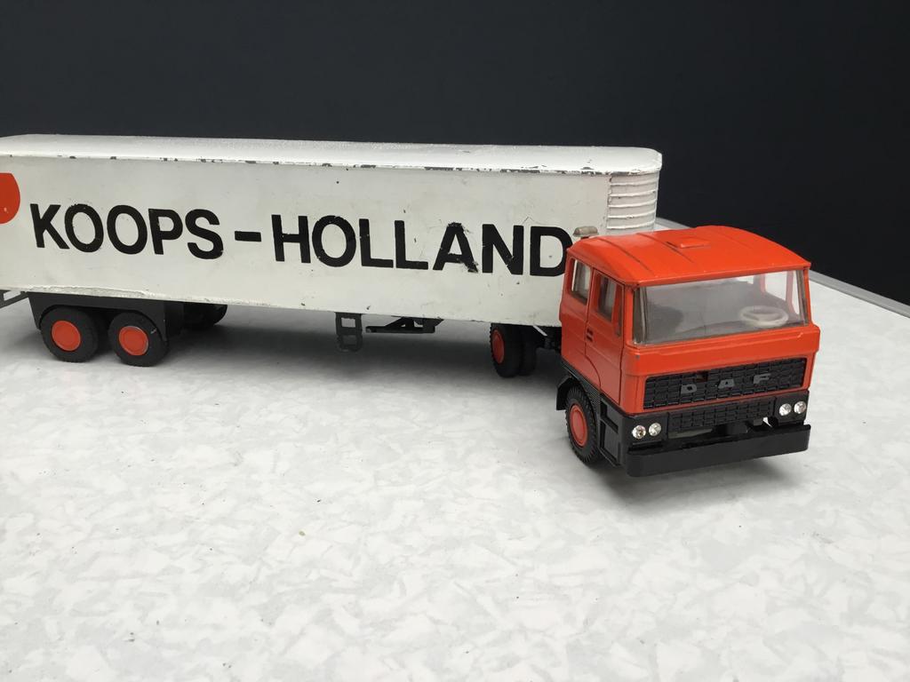 Lion Car Daf 2800 Koops Holland, Ophalen of Verzenden, Gebruikt, Bus of Vrachtwagen, Lion Toys