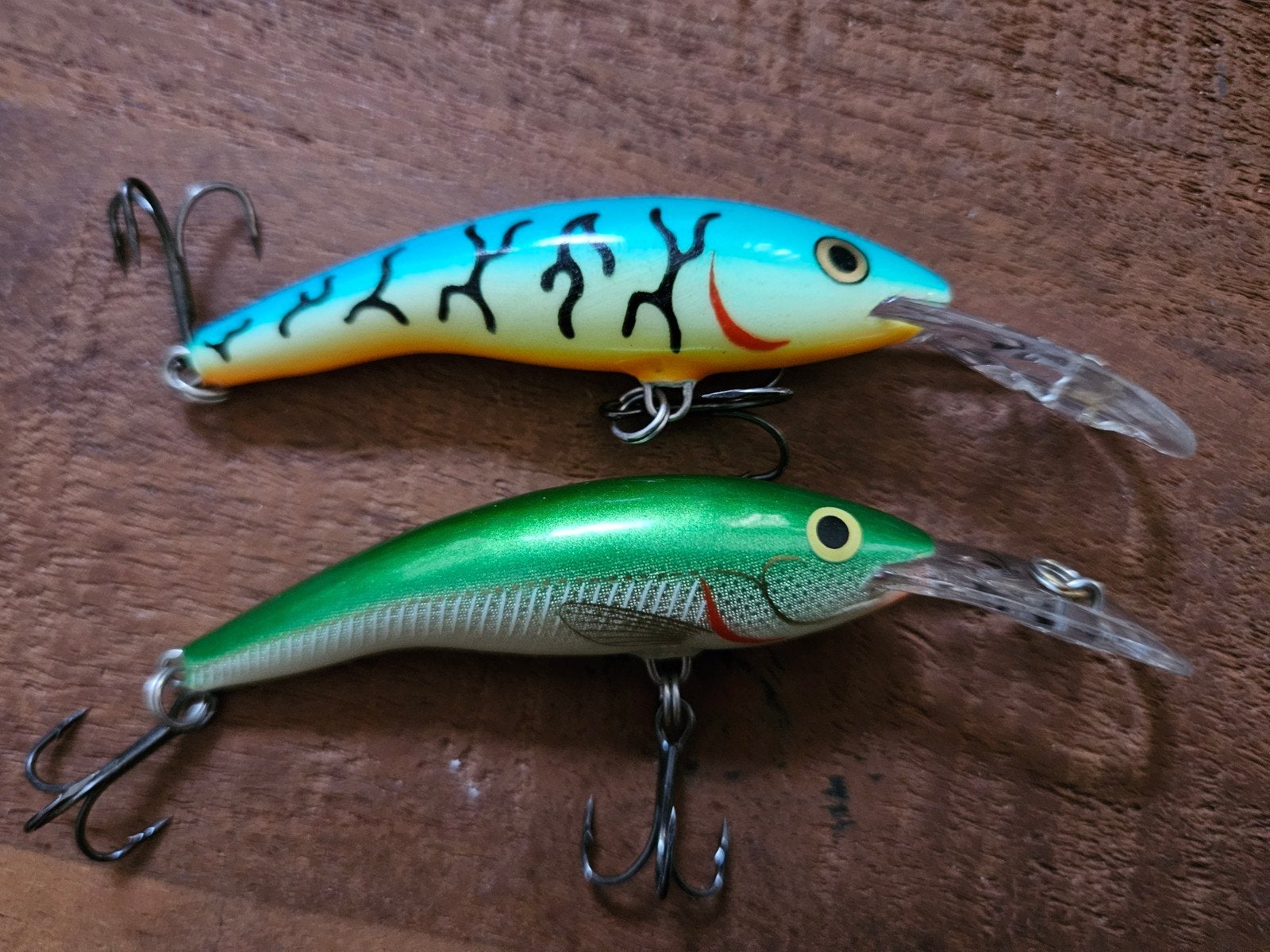 2x rapala, Watersport en Boten, Hengelsport | Roofvissen, Ophalen of Verzenden, Zo goed als nieuw, Overige typen