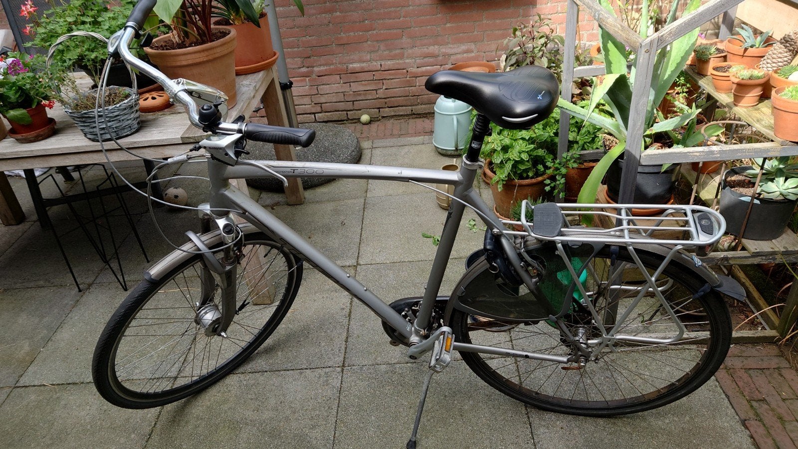 Trek T300 herenfiets, Gebruikt, Velgrem, Versnellingen, 65 cm of meer