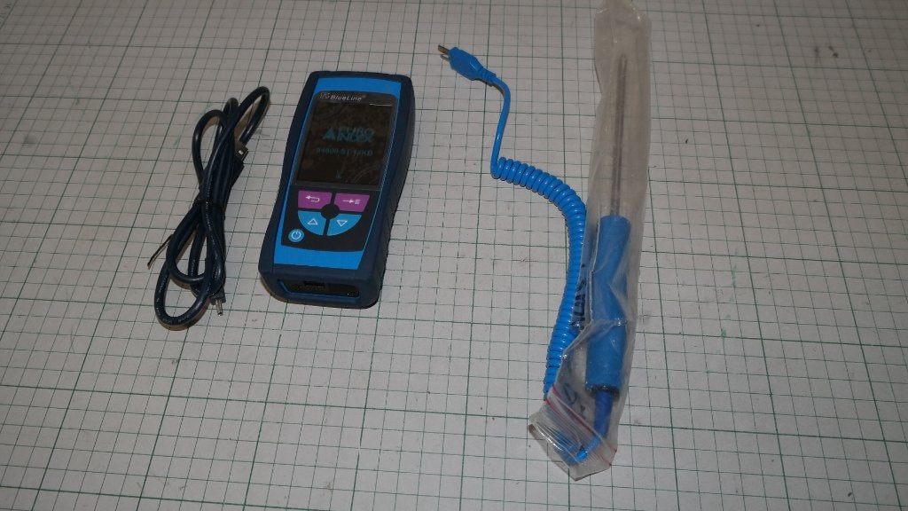 BLAUWE LIJN S4600 ST-12KD temperatuurmeter euroindex /thermo, Doe-het-zelf en Verbouw, EURO-INDEX b.v., EURO-INDEX b.v., Ophalen of Verzenden