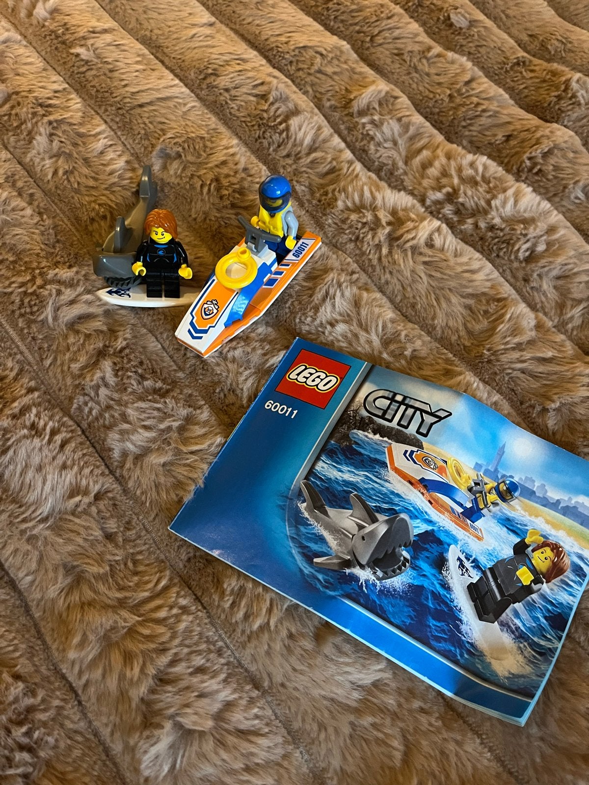 Lego City 60011 Surfer Rescue met boekje, Lego, Ophalen of Verzenden, Complete set, Inclusief instructies