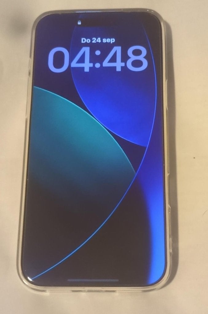 iPhone 17 Pro Max 256GB blauw 100% conditie, Telecommunicatie, Blauw, Zo goed als nieuw, Zonder simlock, IPhone 17 Pro Max