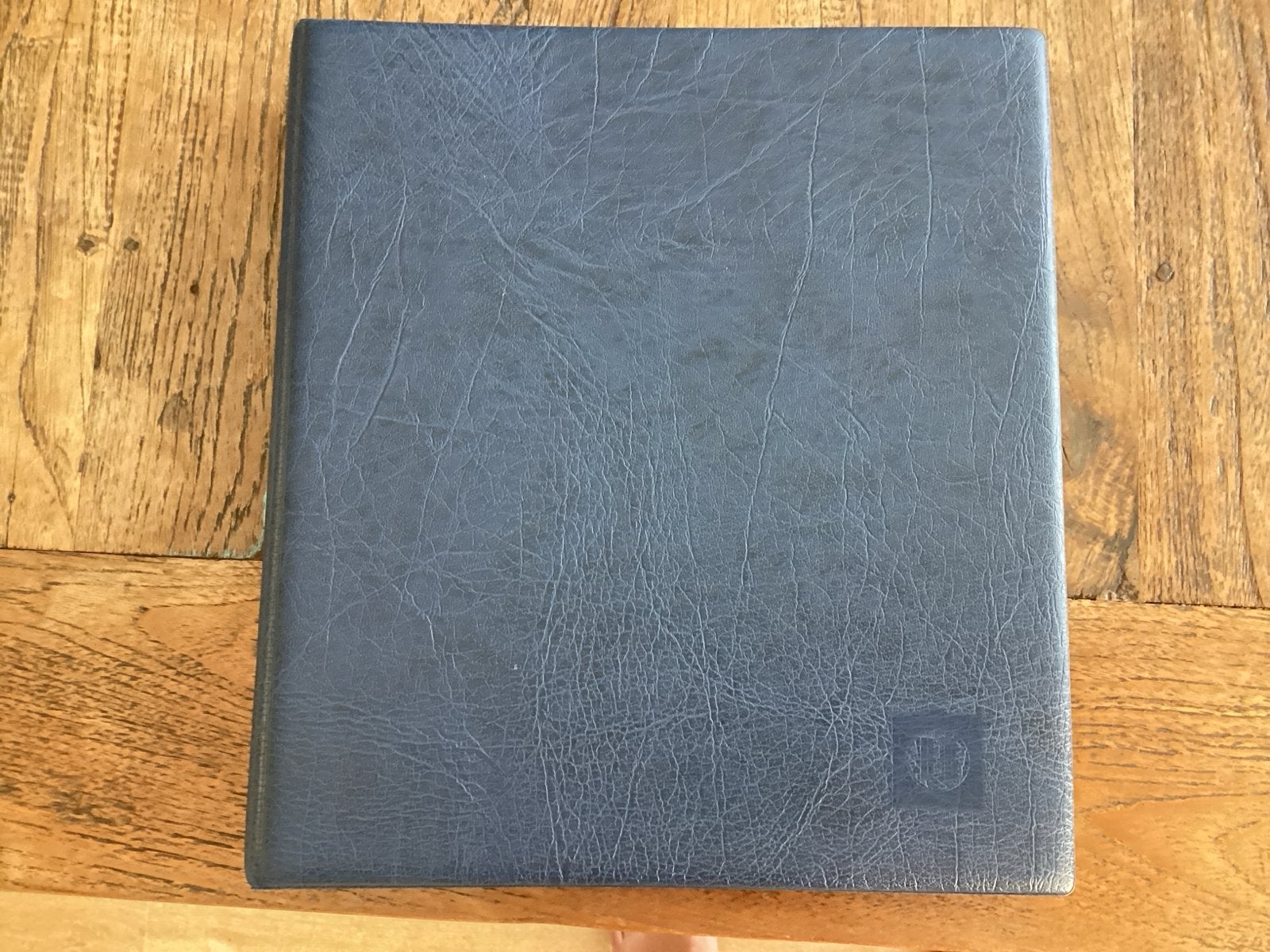 Verzamelmap voor munten - Blauw, met diverse munten, Ophalen of Verzenden, Verzamelmap