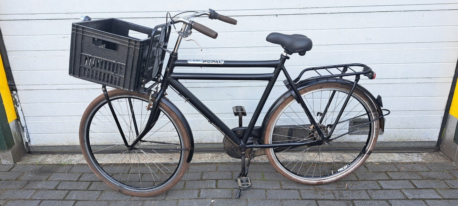 Mooie 28inch Popal transportfiets., Velgrem, Versnellingen, Zo goed als nieuw, 57 tot 61 cm
