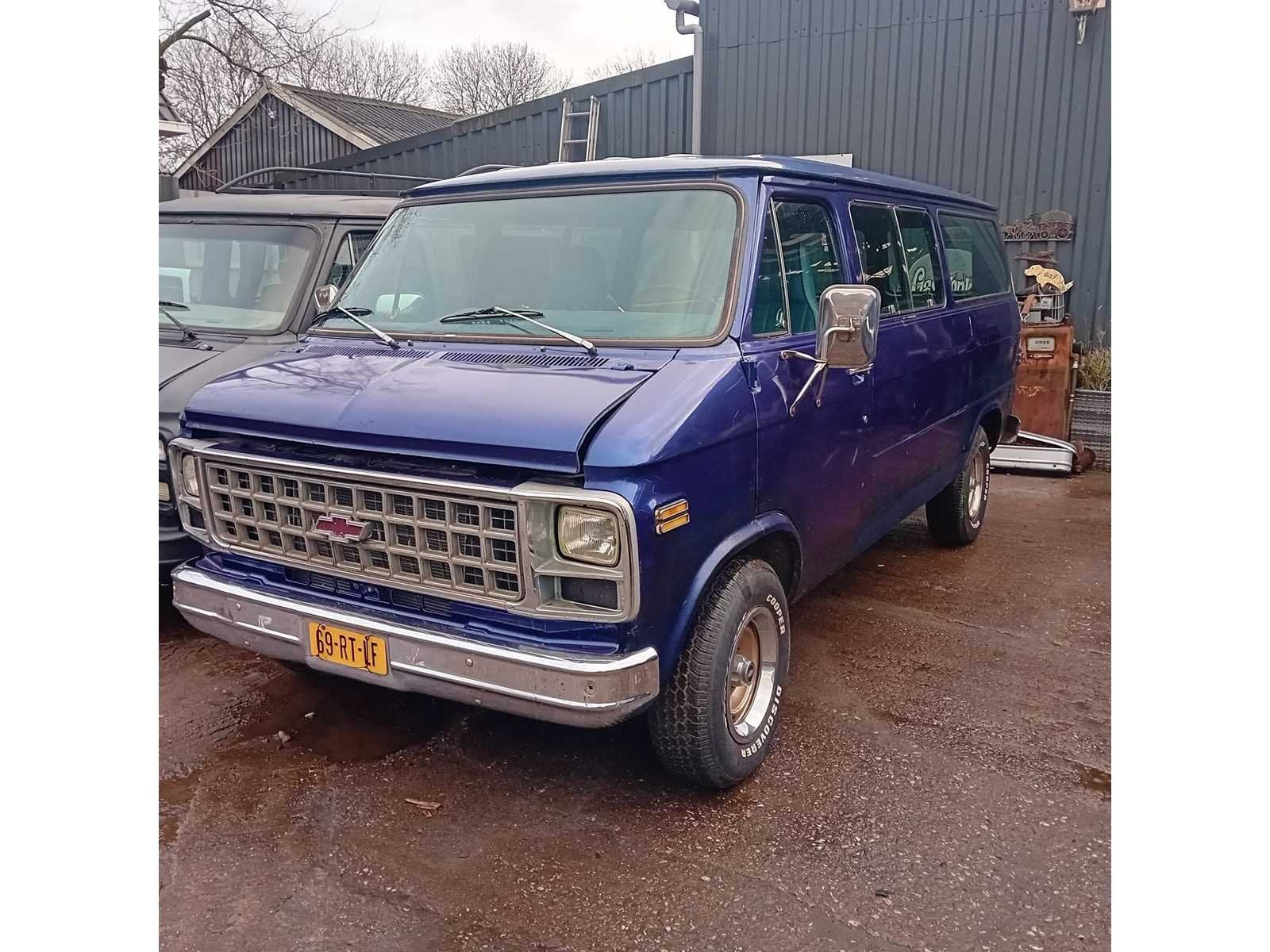 chevrolet - 1979 - SPORTVAN BEAUVILLE - - Mpv personenvervoe, Auto's, Automaat, 2240 kg, Gebruikt, 5730 cc