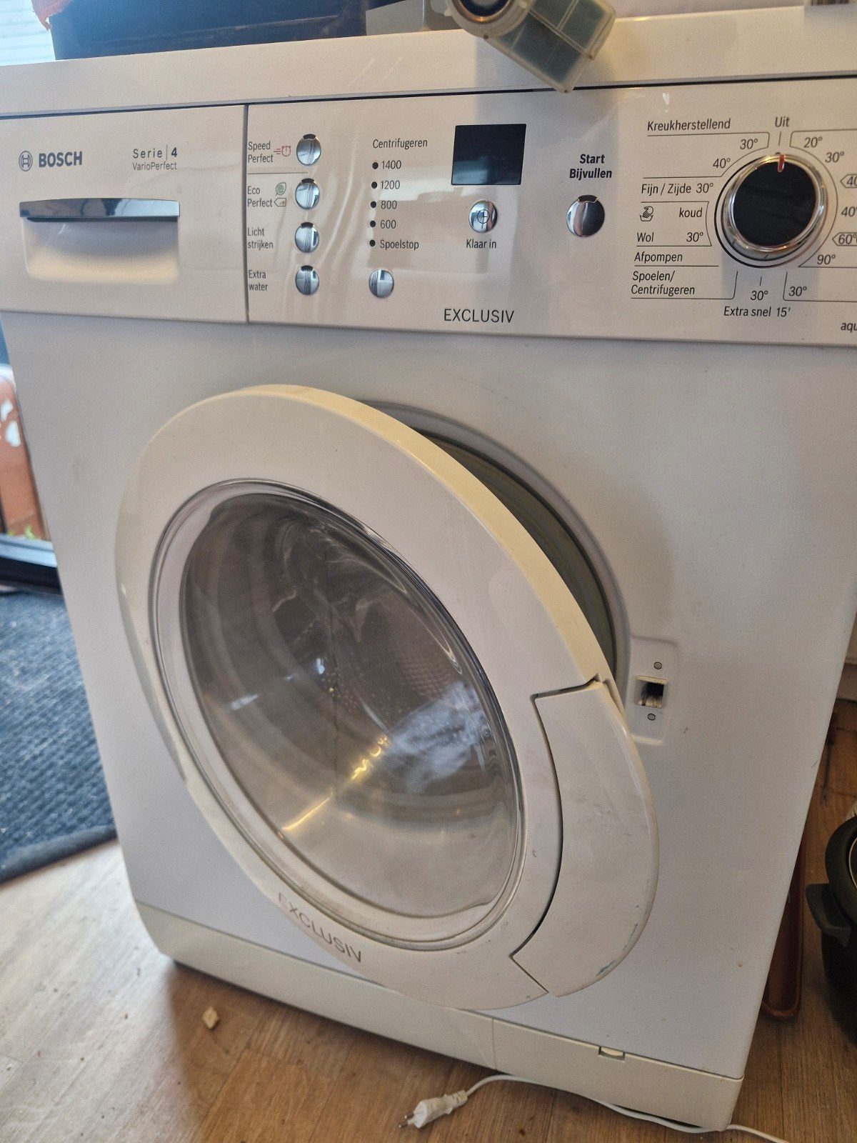 Bosch Serie 4 VarioPerfect Wasmachine - Nette Staat, Witgoed en Apparatuur, Wasmachines, Gebruikt, Voorlader, 6 tot 8 kg, 85 tot 90 cm