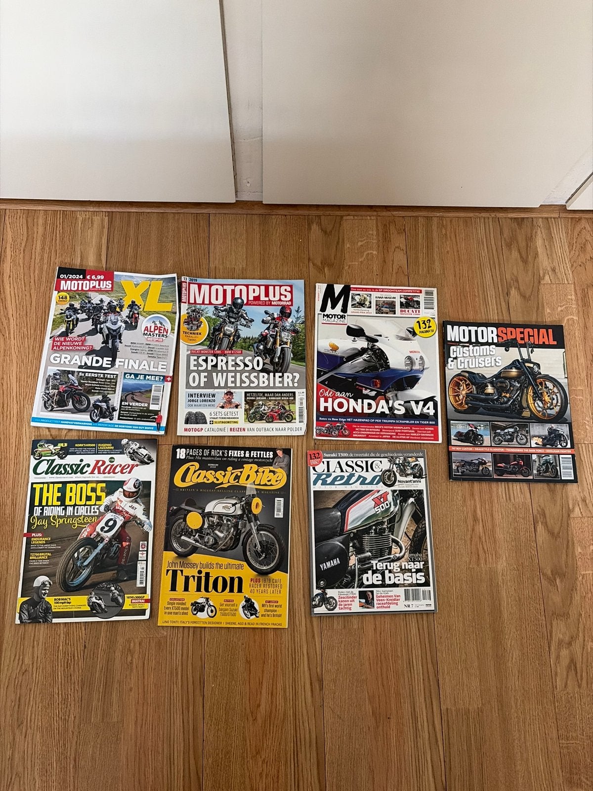 Motorfiets tijdschriften collectie (7 stuks), Boeken, Ophalen of Verzenden, Gelezen, Overige typen
