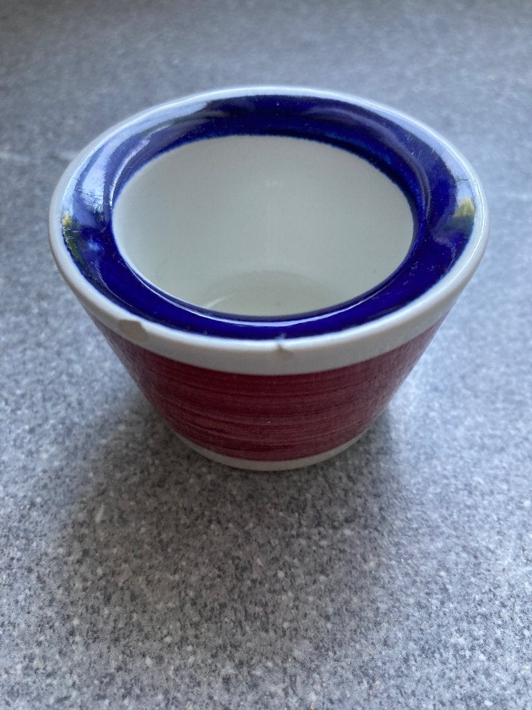 Rörstrand Picknick eierdop,117,rood blauw, Marianne Westman, Ophalen of Verzenden