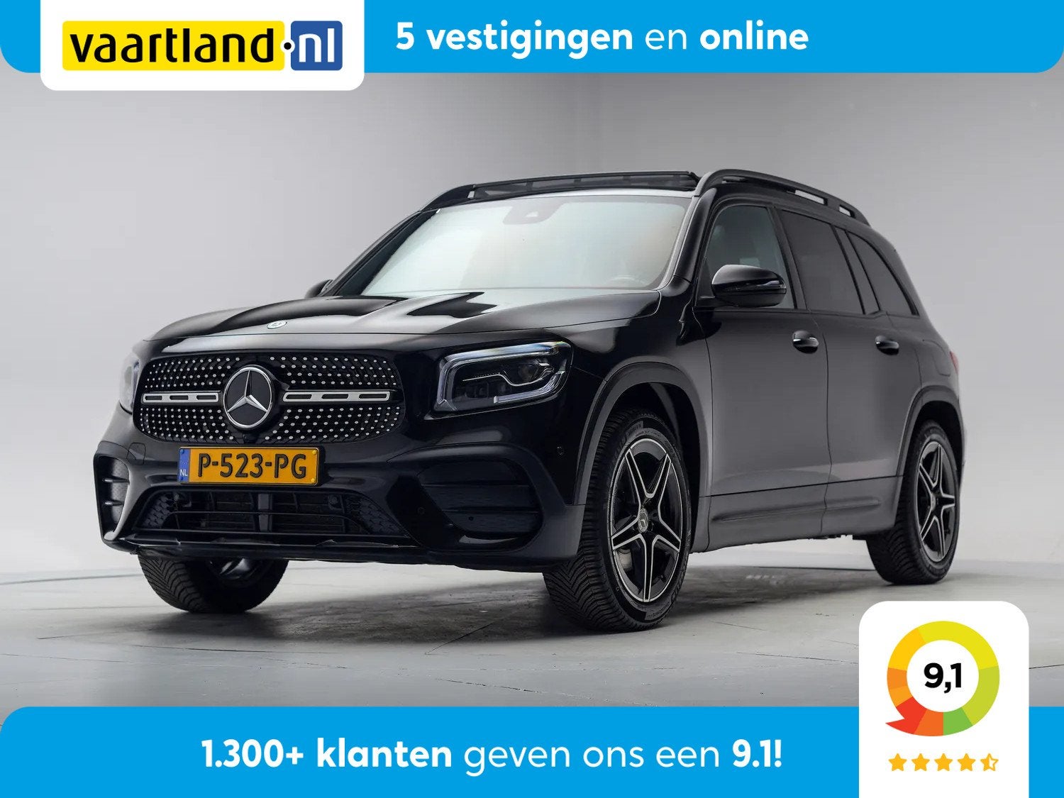 Mercedes-Benz GLB-Klasse 200 AMG Line Aut. [ Panoramadak Mem, Automaat, 4 cilinders, Origineel Nederlands, Bedrijf