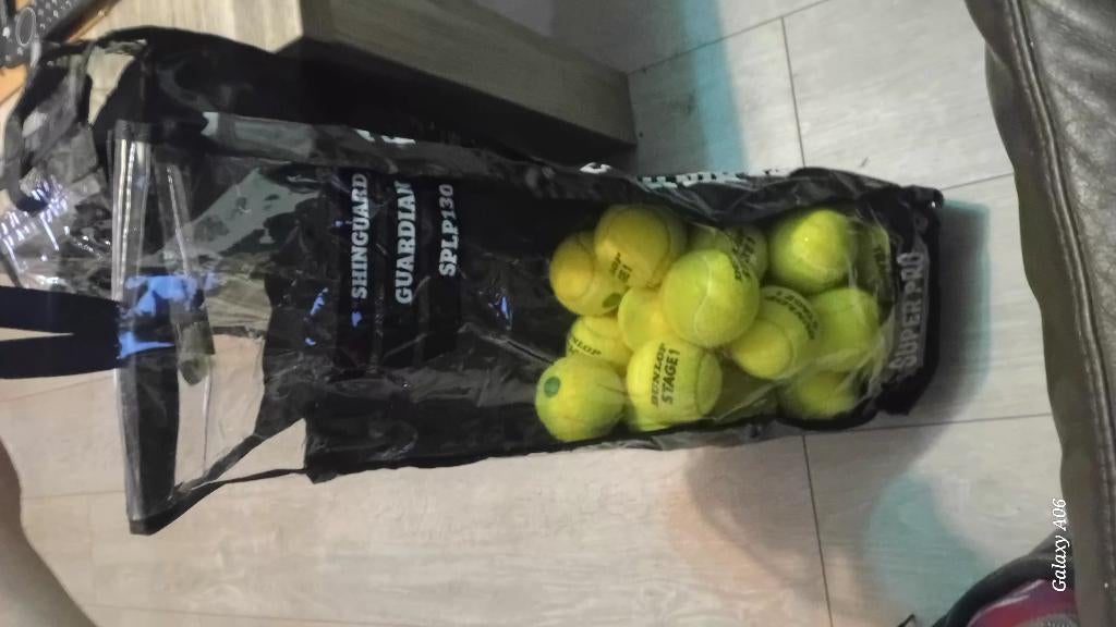 Dunlop stage 1 green Tennis Ball, Sport en Fitness, Tennis, Ballen, L00, Nieuw, Ophalen of Verzenden