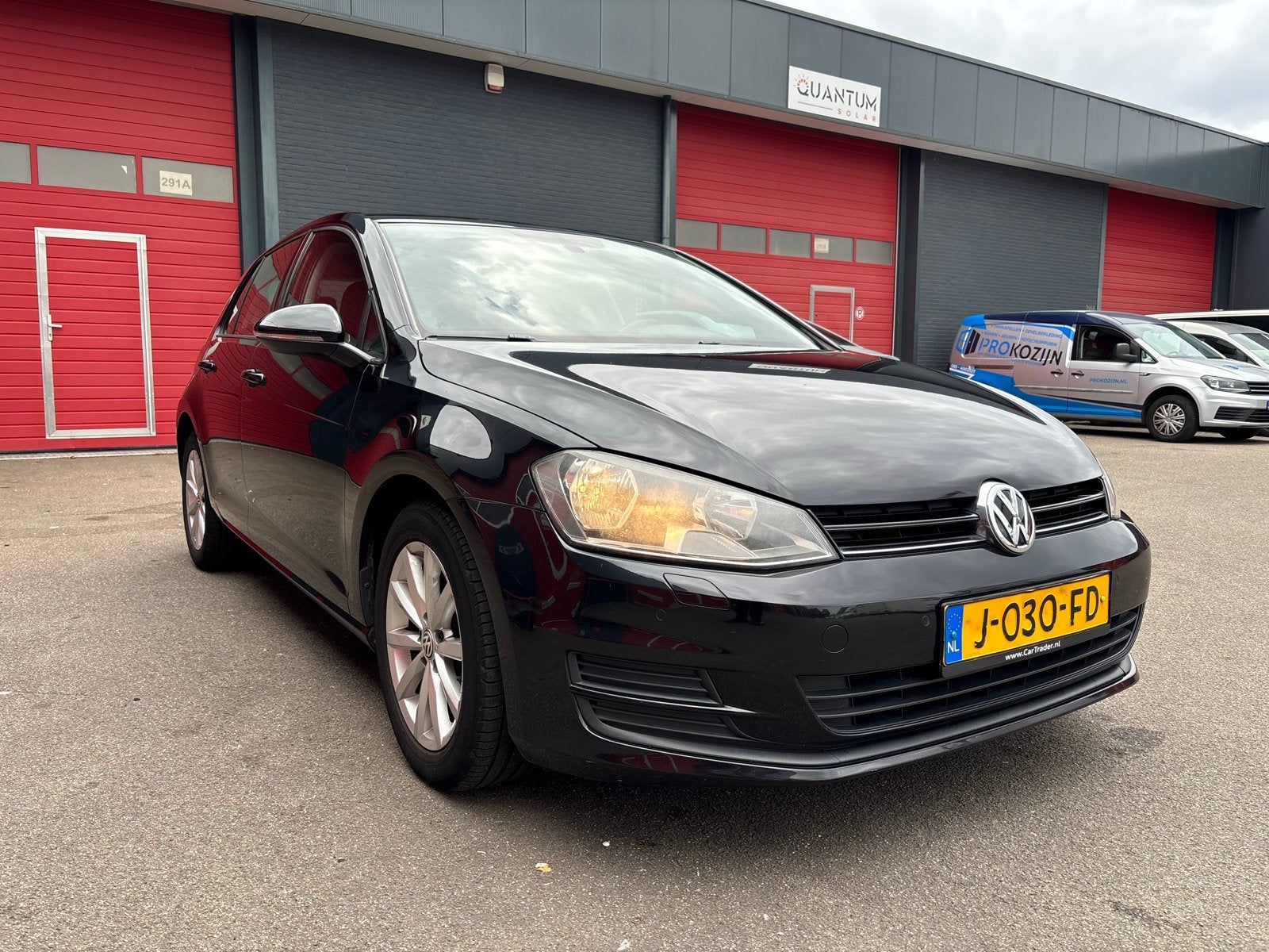 Volkswagen Golf 1.2 TSI 63KW 5D 2013 Zwart/stoelvrw/Dealeroh, Voorwielaandrijving, Dealer onderhouden, Stof, Zwart