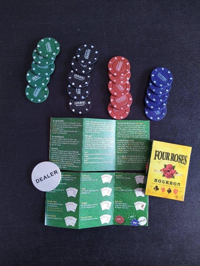 Nieuw poker / kaart spellen - speluitleg - kaarten - fiches, Een of twee spelers, Ophalen of Verzenden, Nieuw