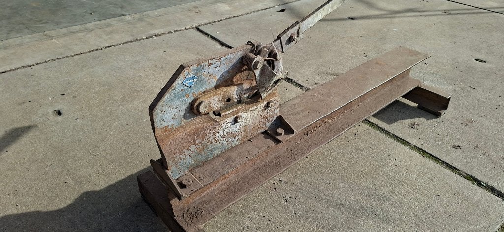 knipschaar, Plaatschaar, Mubea, Ophalen, Gebruikt