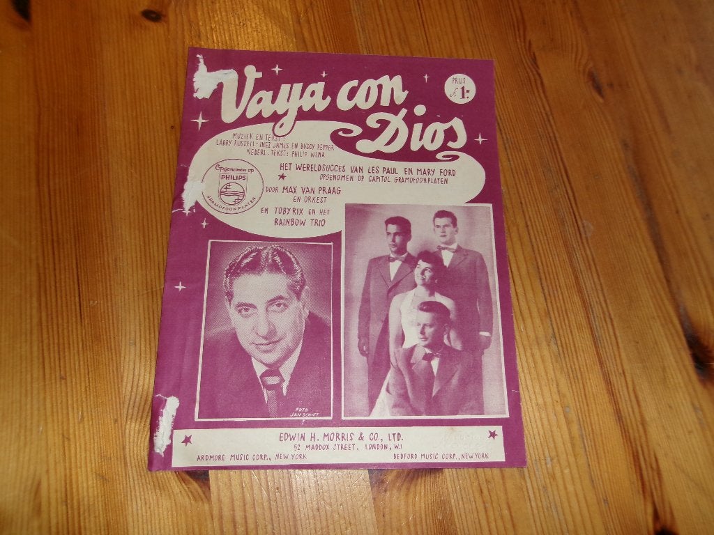 Vaya con dios - russell / james / pepper, Gebruikt, Gitaar, Ophalen of Verzenden, Artiest of Componist