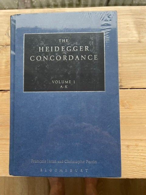 The Heidegger Concordance - 3 delen (Jaran & Perrin), Wijsbegeerte of Ethiek, Nieuw, Ophalen of Verzenden, François Jaran & Christophe Perrin