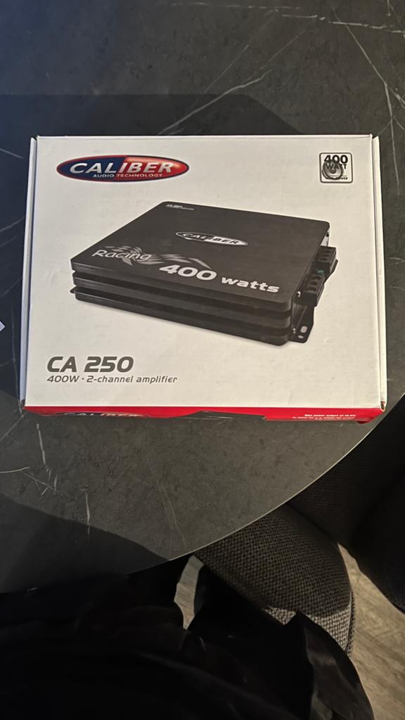 Caliber CA250 versterker 2 channel, Ophalen of Verzenden, Nieuw, Overige merken