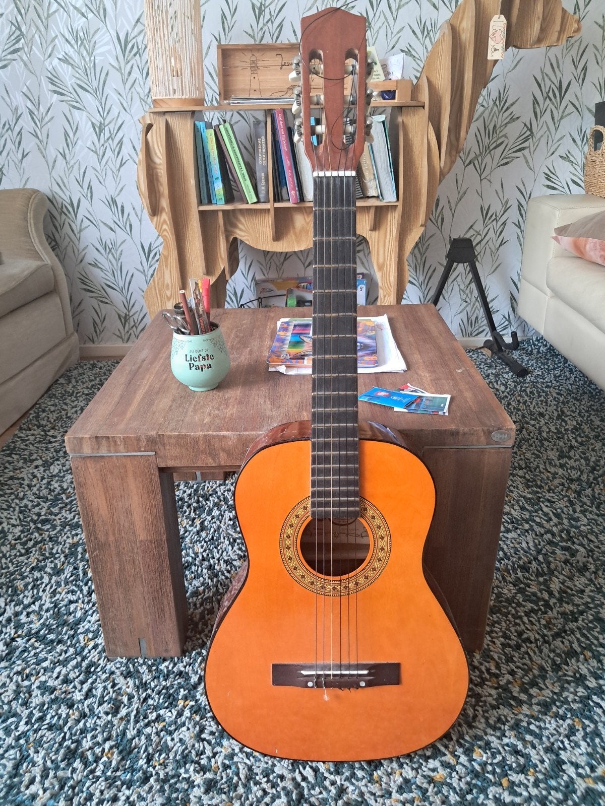 Hondo Klassieke Gitaar - Model CC-901 - Made in Korea, Muziek en Instrumenten, Ophalen, Gebruikt, Klassieke of Spaanse gitaar