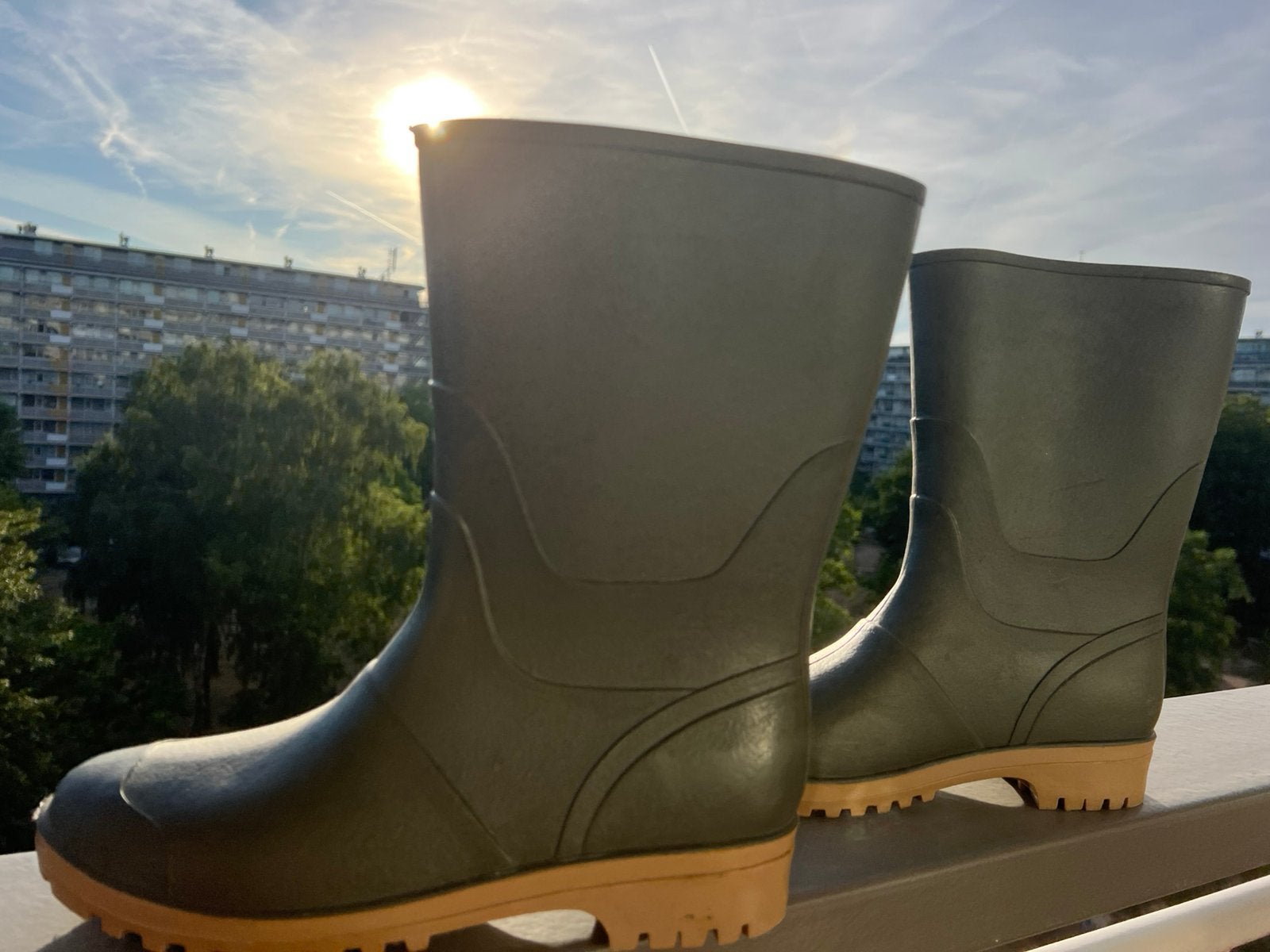 Green rain/ tuin boots size :44, Verzenden, Zo goed als nieuw