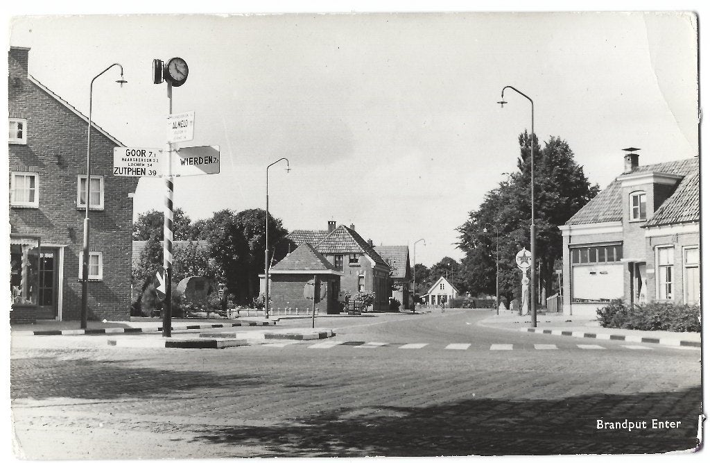 Enter, Brandput, Verzenden, 1940 tot 1960, Ongelopen, Overijssel