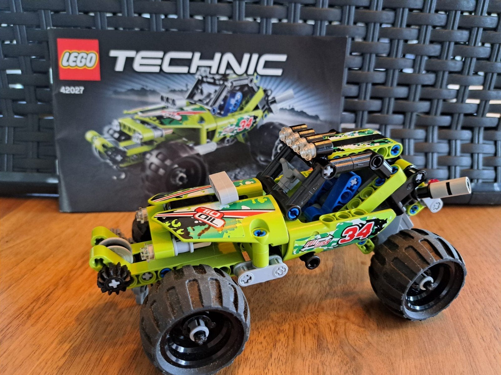 LEGO Technic 42027 Desert Racer, Ophalen of Verzenden, Zo goed als nieuw