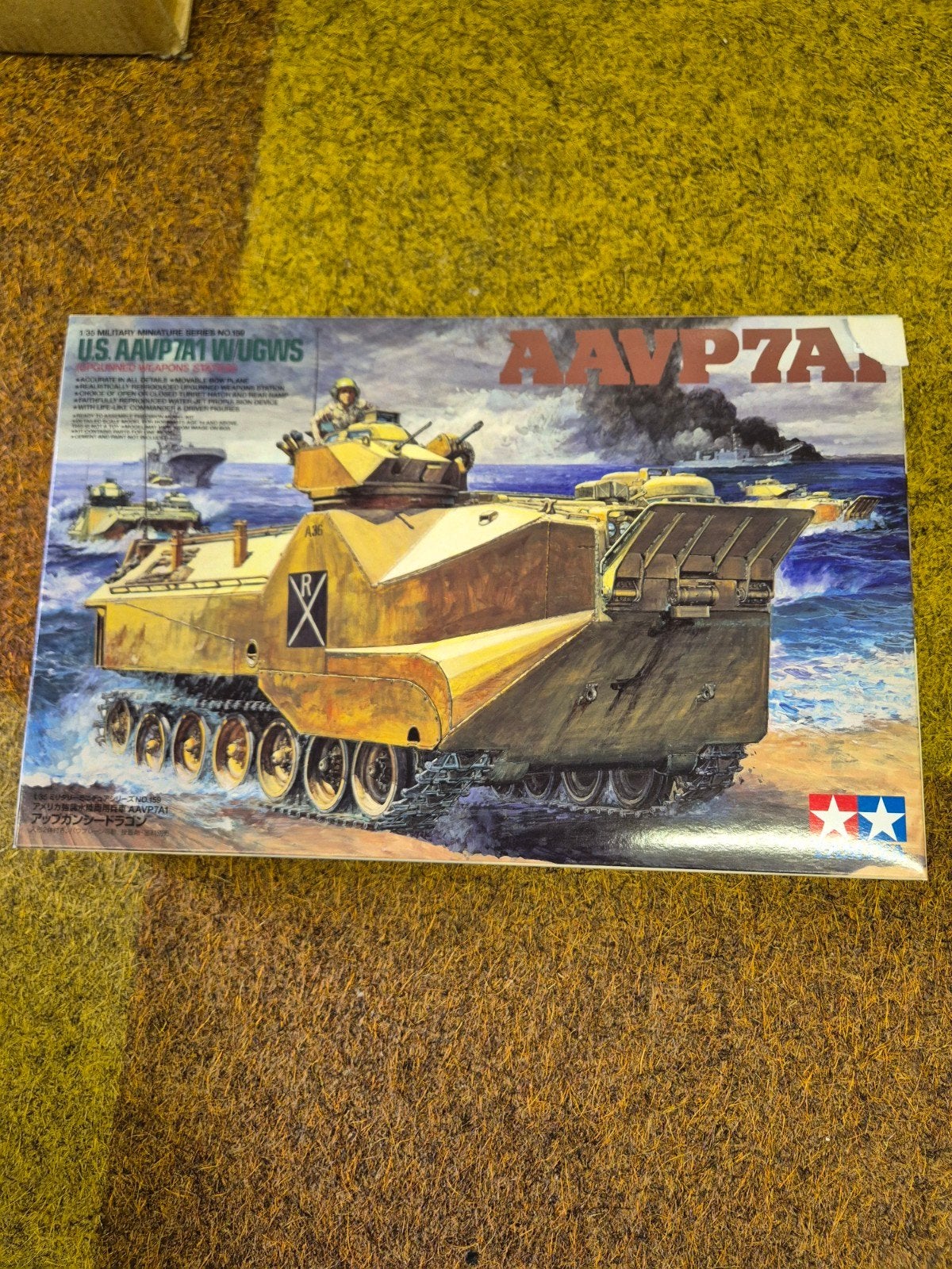 Tamiya Upgunned weapon station AAVP7A1, Tank, 1:32 tot 1:50, Nieuw, Ophalen of Verzenden