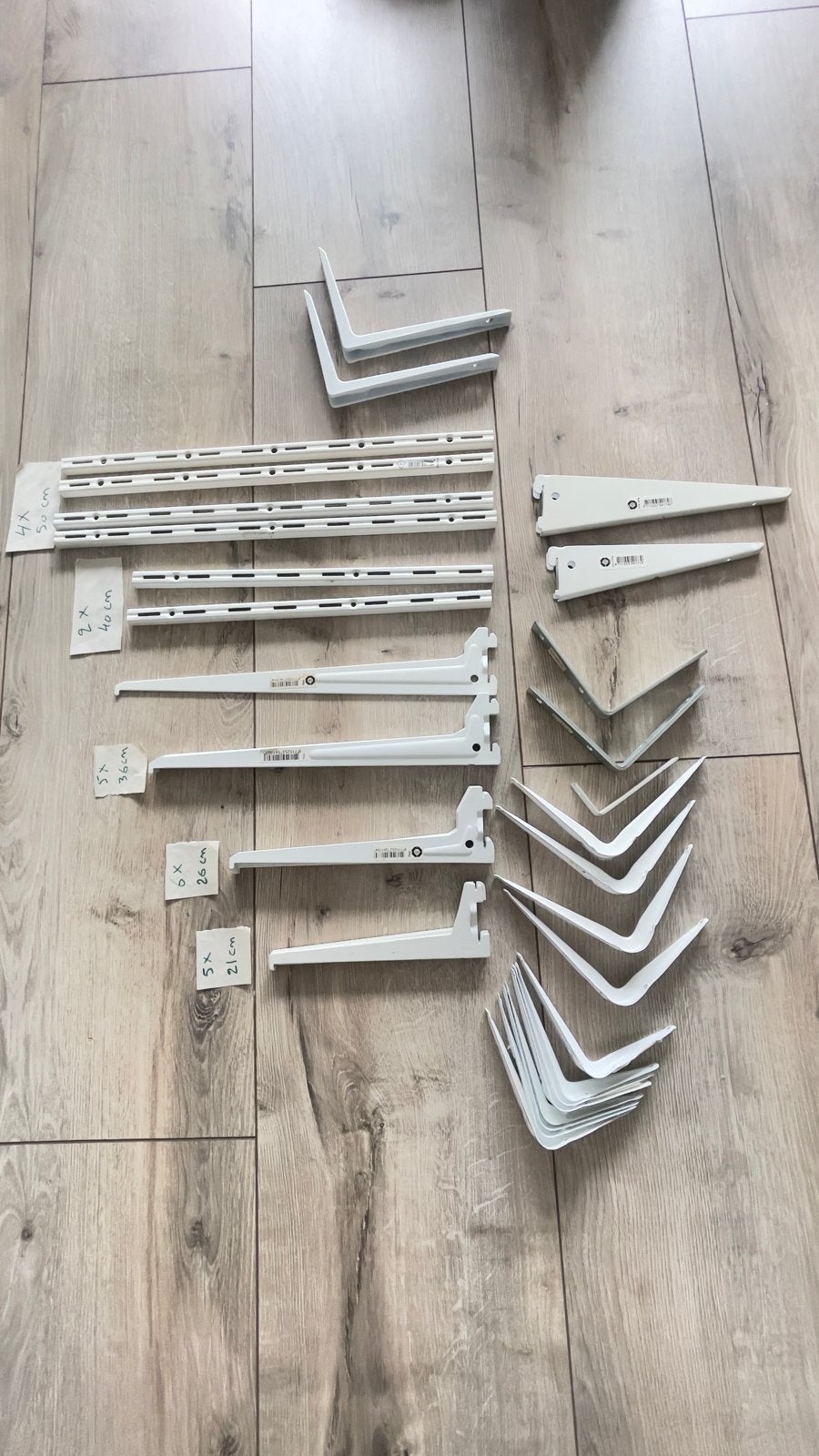 Wandplank systeem - diverse maten en beugels, Huis en Inrichting, Woonaccessoires | Wandplanken en Boekenplanken, Ophalen, Nieuw