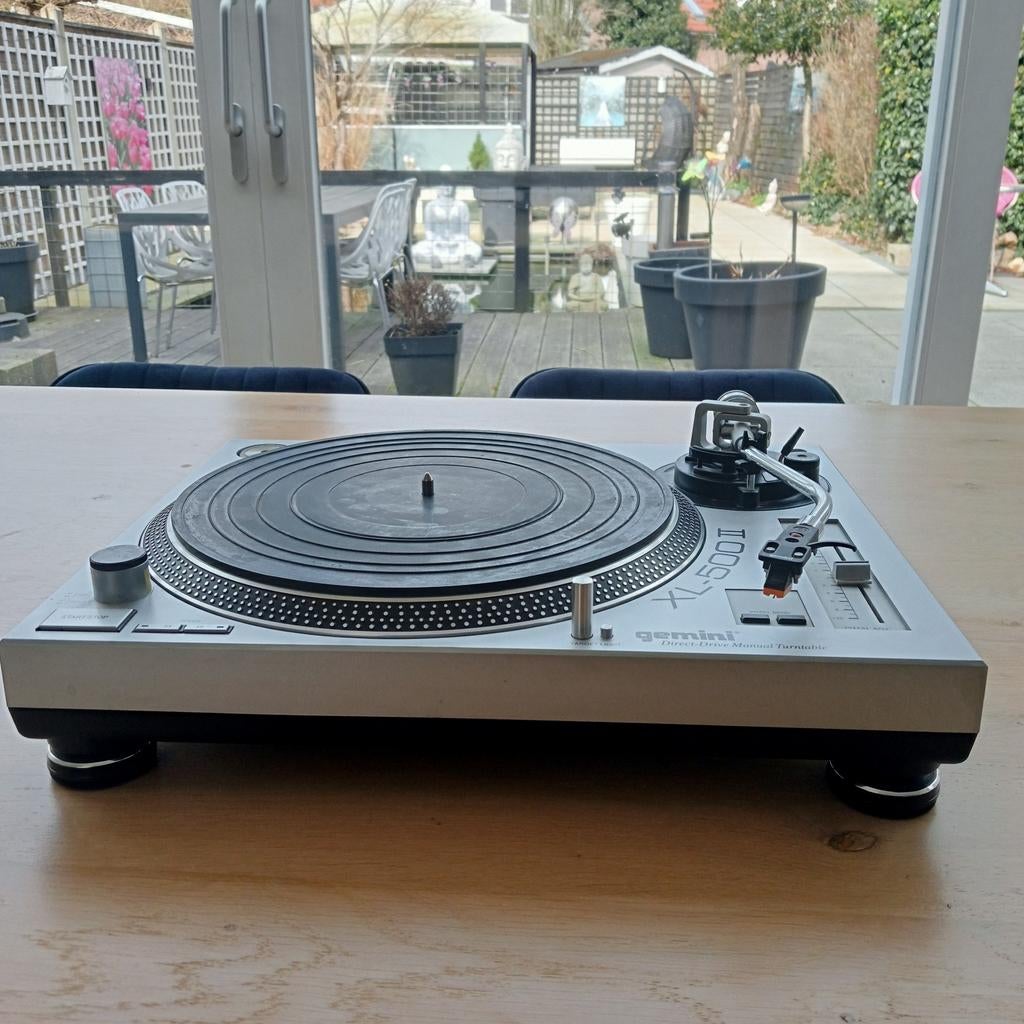 Gemini XL-500 II direct-drive platenspeler, Ophalen of Verzenden, Zo goed als nieuw, Overige merken