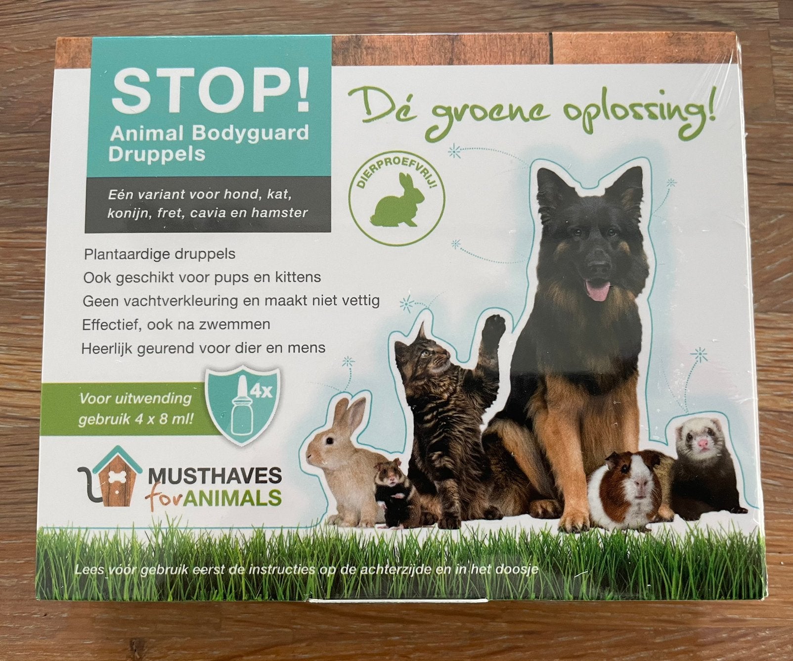 STOP! Animal bodyguard druppels tegen vlooien en teken, Overige merken, Ophalen of Verzenden, Nieuw, Overige typen