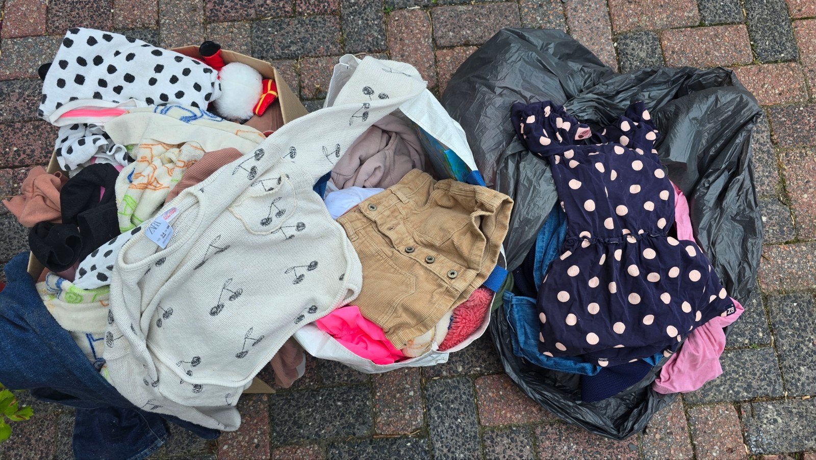 Grote partij baby- en kinderkleding, Ophalen, Gebruikt, Diverse, Meisje