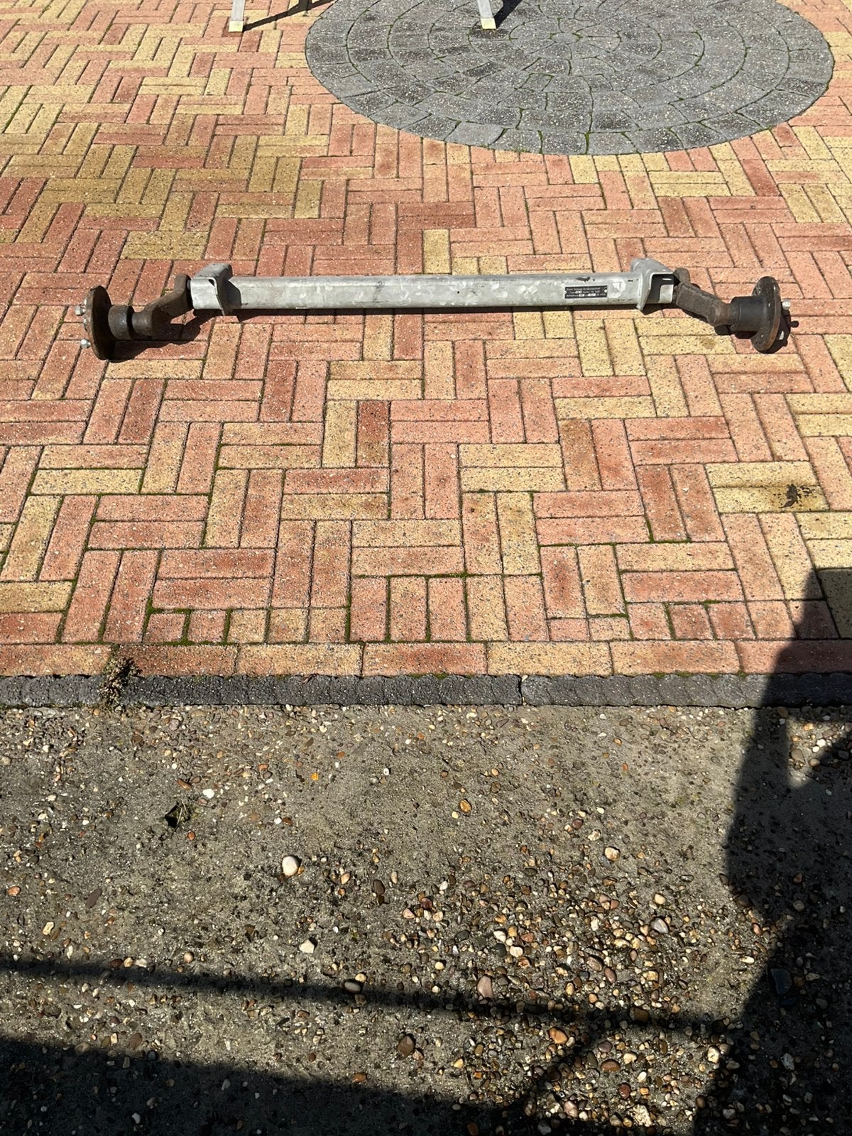 Nieuwe torsieas 850 kg, Ophalen, Nieuw
