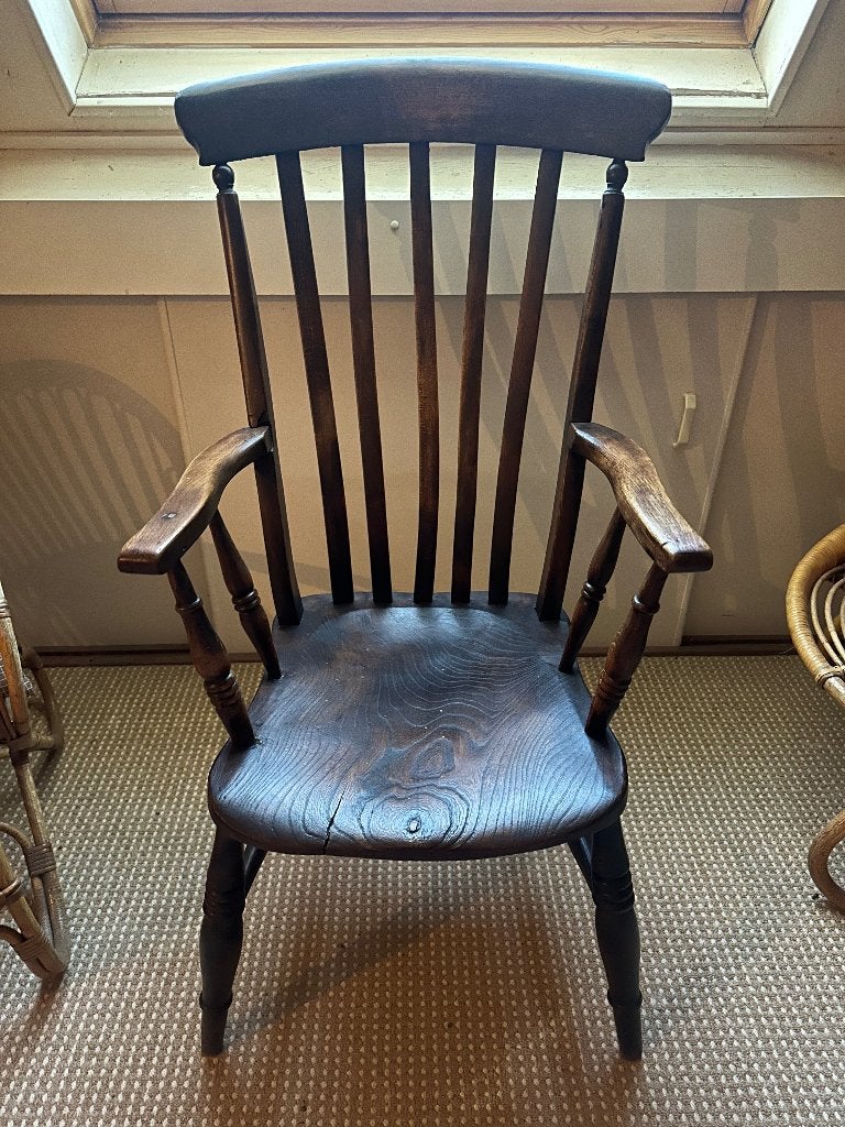 Antieke Engelse Windsor stoel, Ophalen