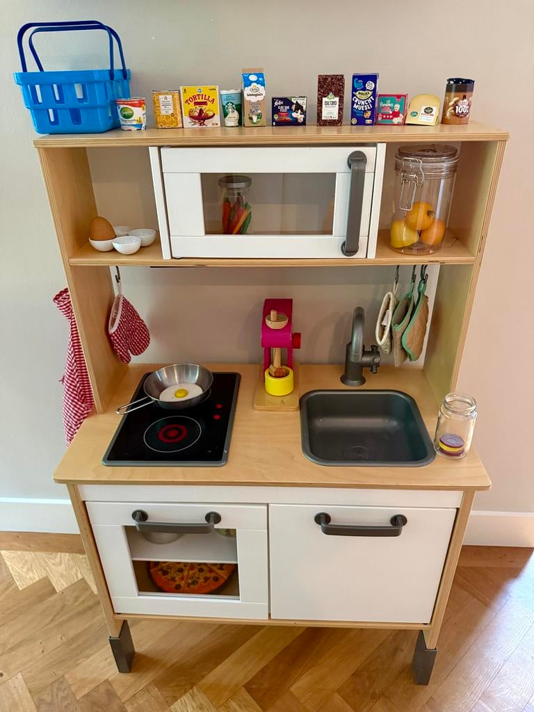 IKEA Duktig kinderkeuken met licht en veel accessoires, Ophalen, Gebruikt, Jongen of Meisje