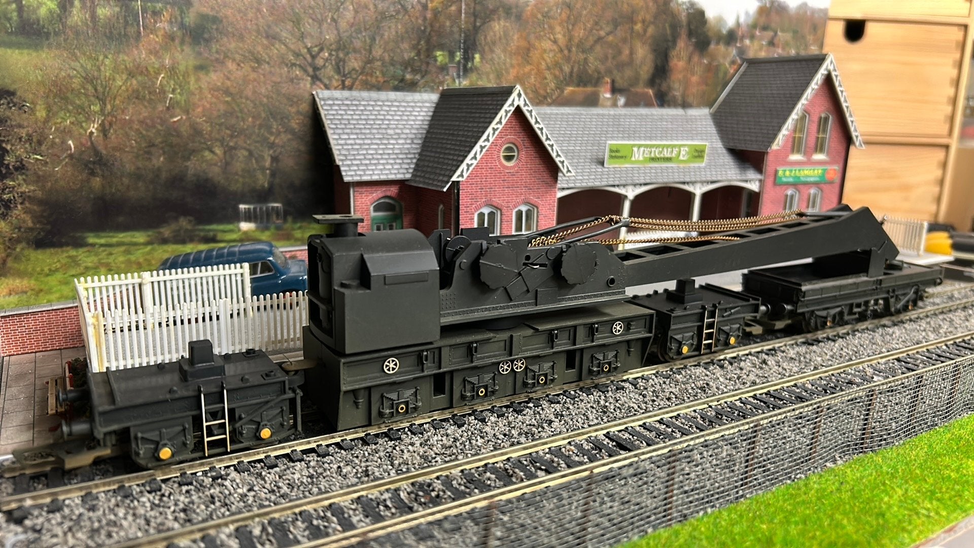 Hornby Industry crane, Ophalen of Verzenden, Gebruikt, Wagon, Overige merken