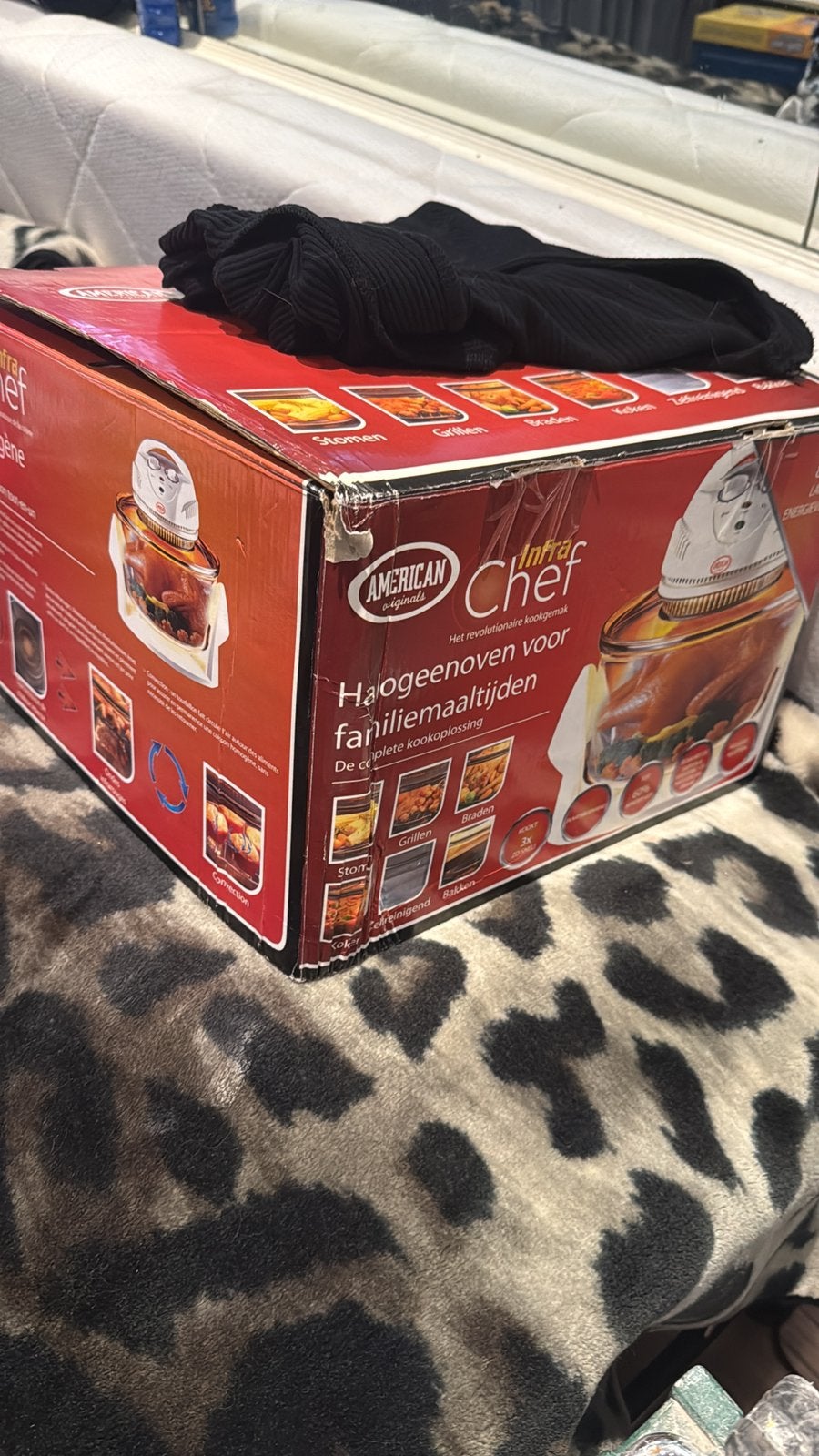 Halogeen oven voor fam maaltijden, Witgoed en Apparatuur, Ophalen of Verzenden, Minder dan 45 cm