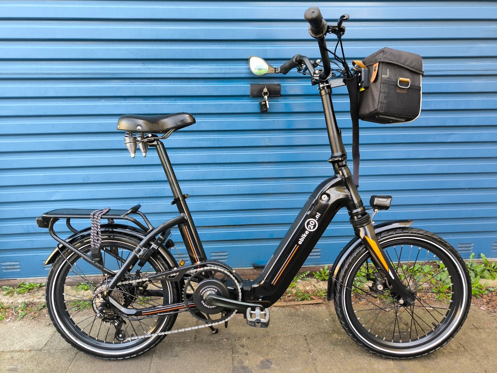 Z.G.A.N Ebike20 Comfort Elektrische Vouwfiets, 20 inch of meer, Versnellingen, Ophalen of Verzenden, Zo goed als nieuw