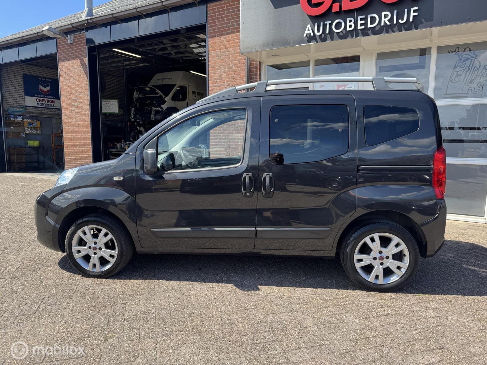 Fiat Qubo 1.4 Active Airco, Auto's, Voorwielaandrijving, 4 cilinders, 400 kg, Zwart