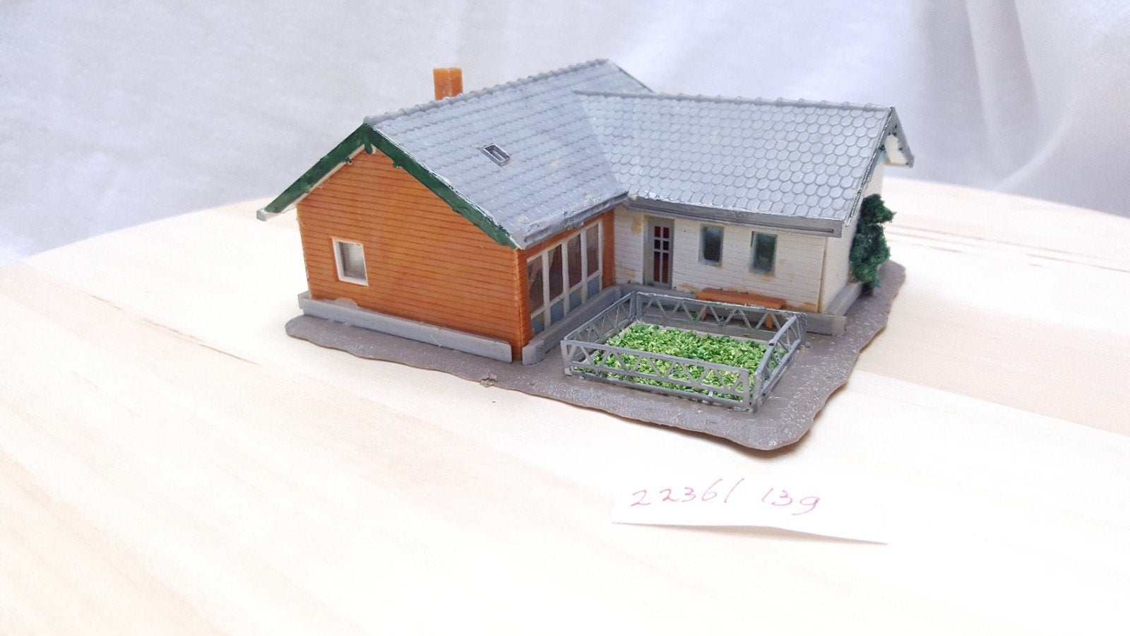 Faller H0 260 Huis “Ingrid” in de Scandinavische bouw stijl, Hobby en Vrije tijd, Ophalen of Verzenden, Gelijkstroom of Wisselstroom