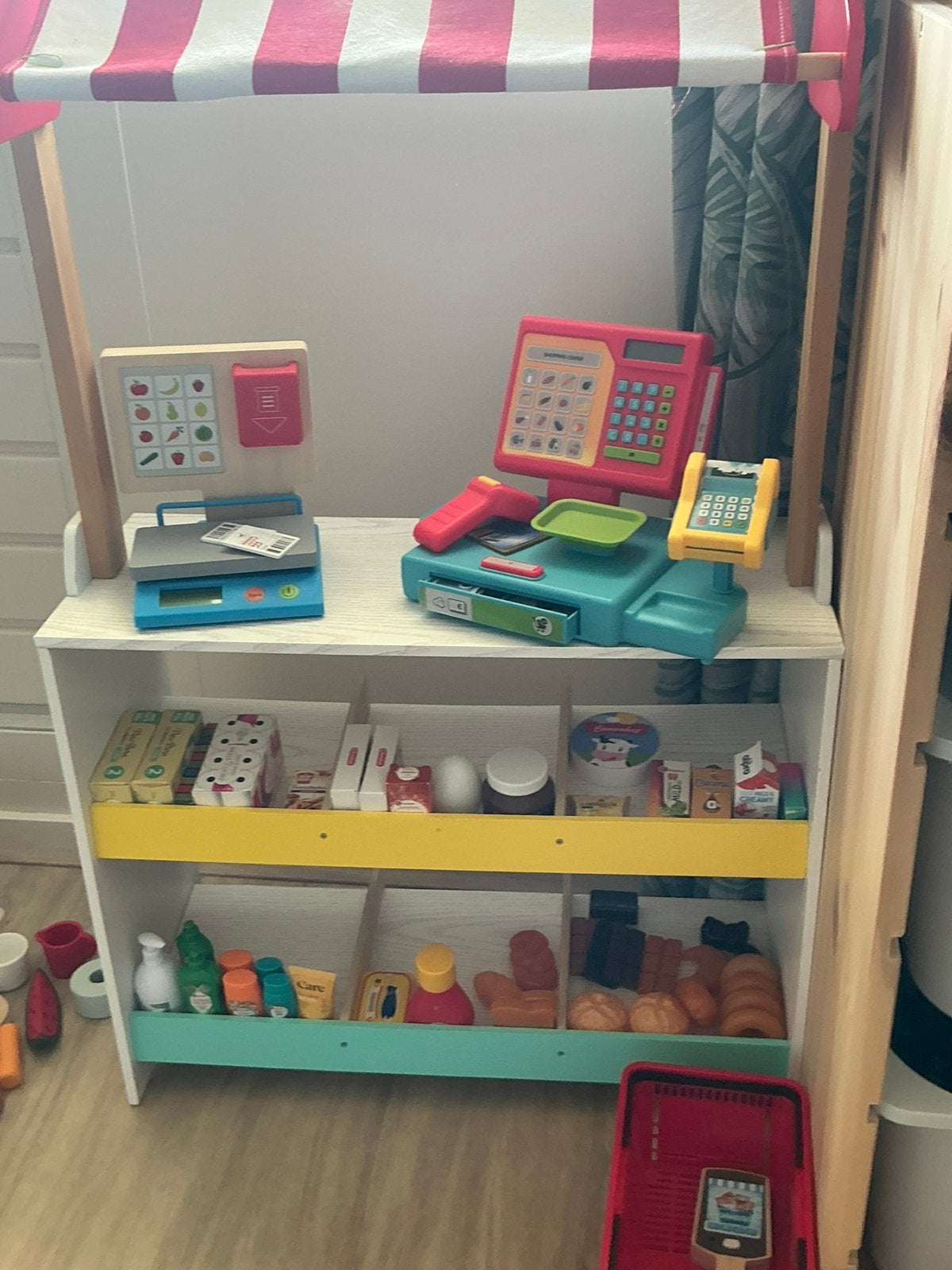 Marktkraam met toebehoren, Ophalen, Zo goed als nieuw, Overige materialen
