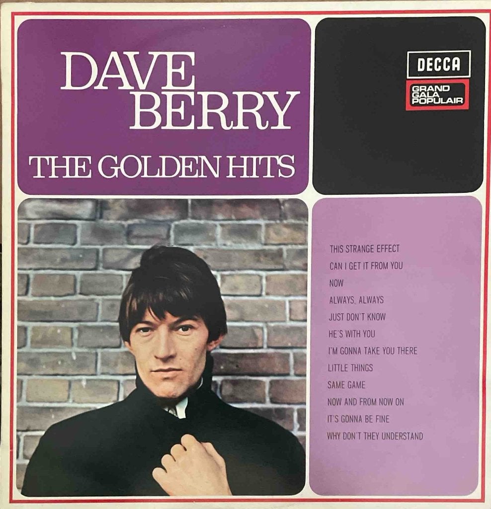Dave Berry - The Golden Hits, LP, Ophalen of Verzenden, Zo goed als nieuw, 12 inch