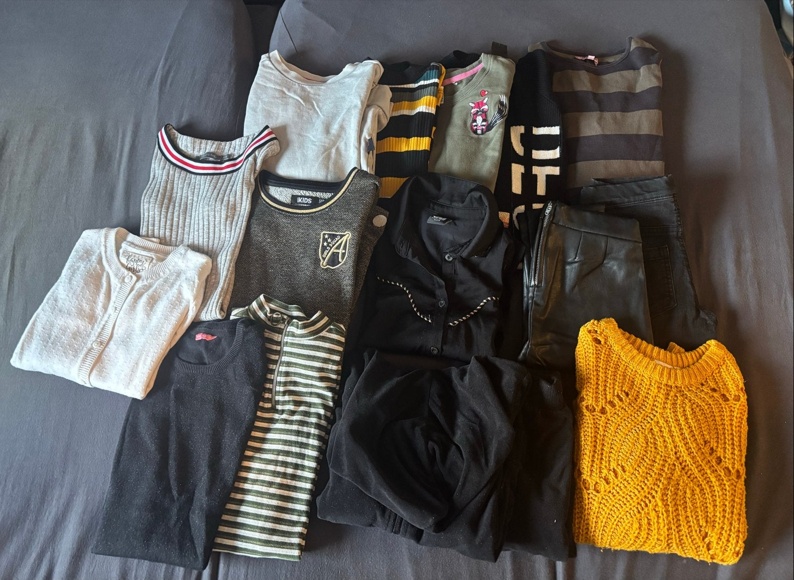 Kledingpakket Meisje 16 Stuks - Maat 122/128, Ophalen of Verzenden, Gebruikt, Meisje